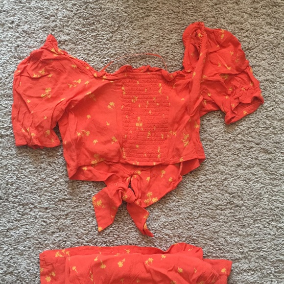 Free people wide-leg crop top set - Picture 4 of 5